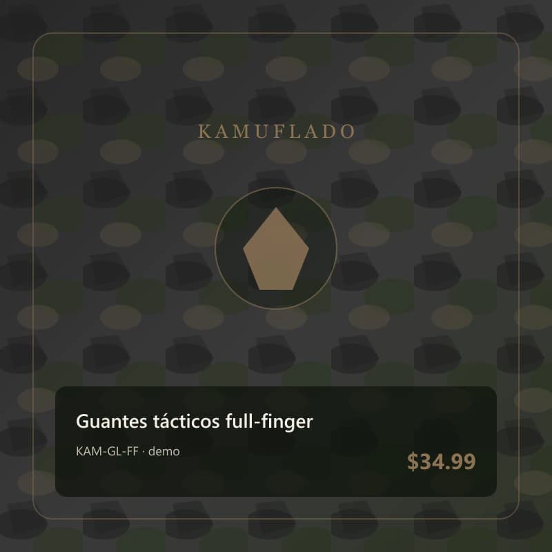 Guantes tácticos full-finger - Imagen 1